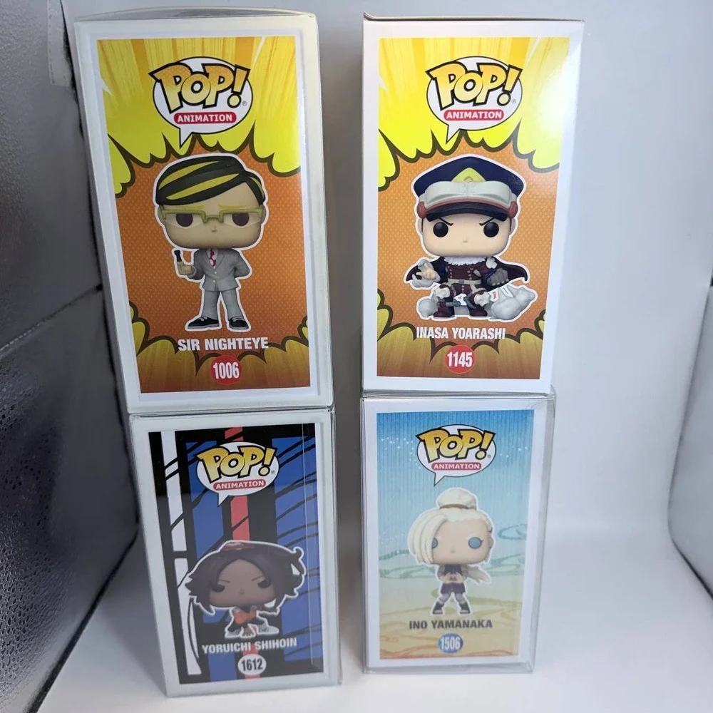 Funko Pop Animation Anime Lot My Hero Academia Naruto Bleach New Figures 4pc